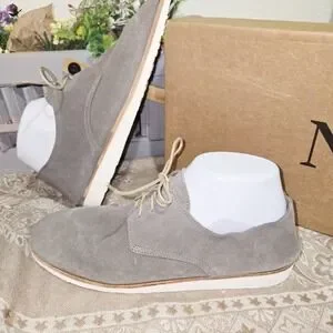 NEW NISOLO Suede Travel Derby Shoes Lightweight Slate Gray 8 Nisolo | Shoes | Nisolo Sedona Derby Oxford Tie Suede Shoes  main image 2